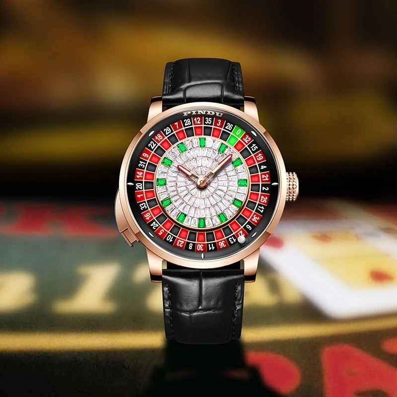 PINDU Russian Roulette NH35A Men’s Automatic Watch Sapphire Waterproof