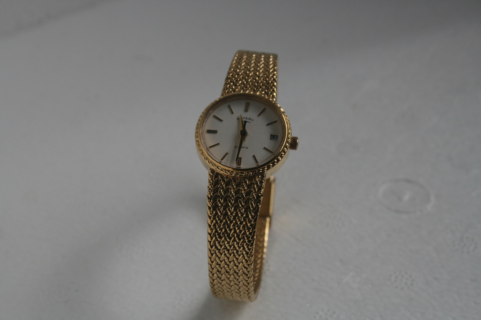 Rotary Gold Ladies Quartz Watch with Adjustable Strap LB3004