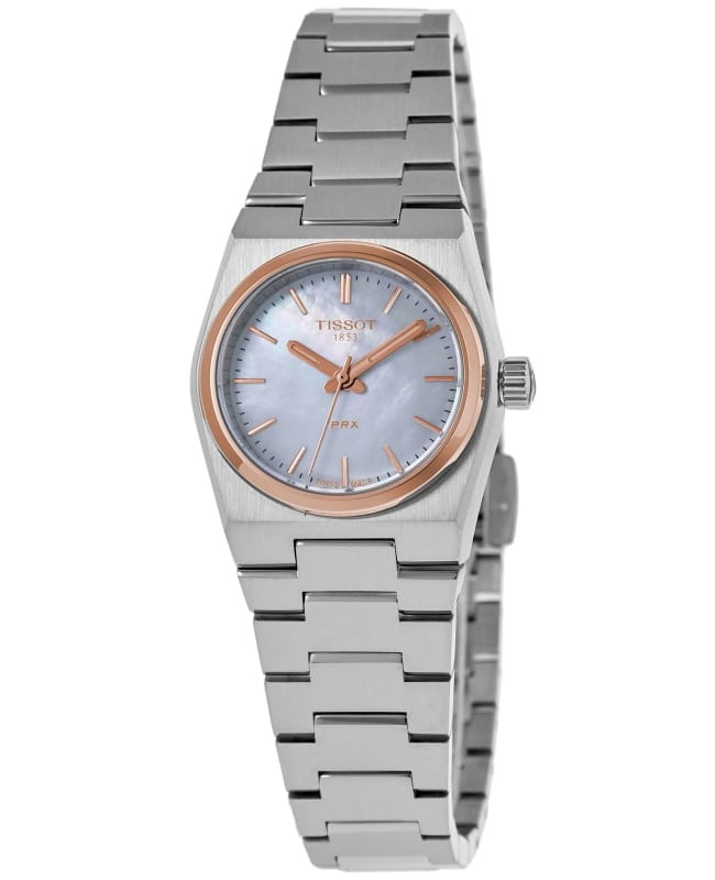 New Tissot PRX Quartz 25mm Mother of Pearl Women’s Watch T137.010.21.111.00
