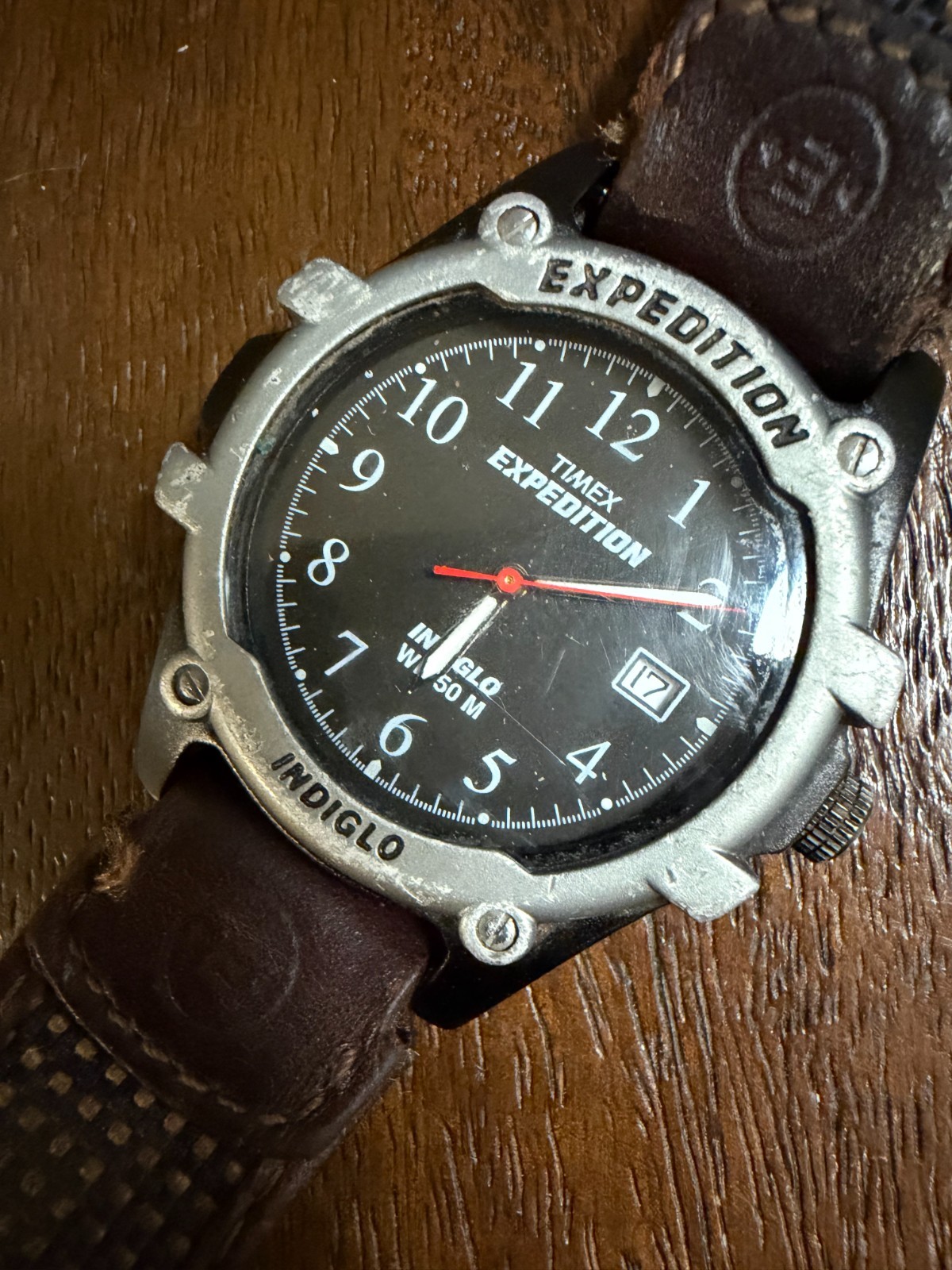 Timex Expedition Watch Indiglo 38mm Vintage 1990’s New Battery / Original Band