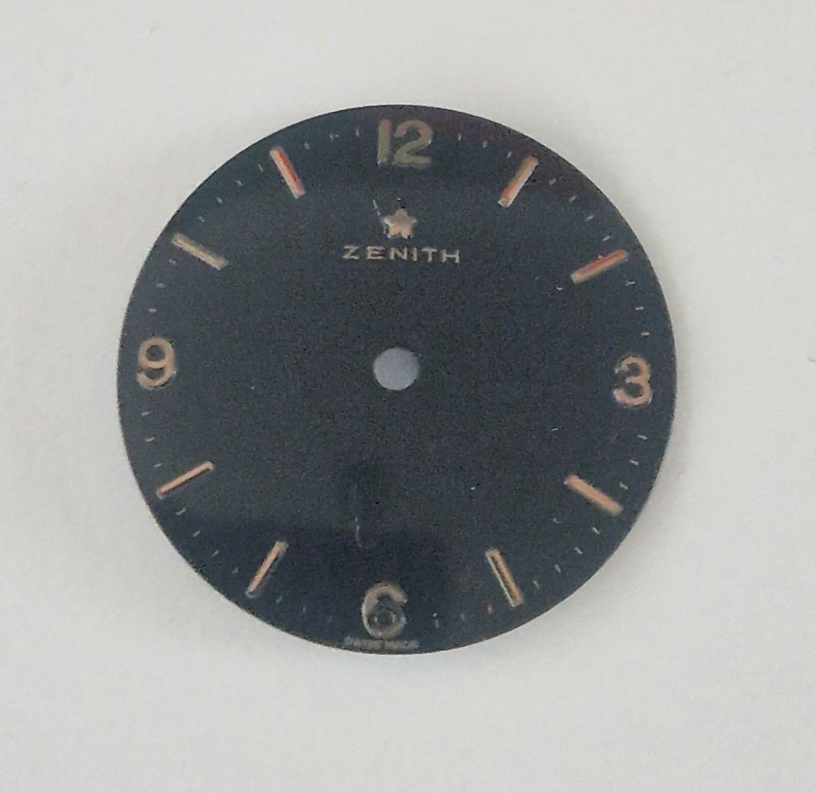 Zenith Black gloss dial NOS unused