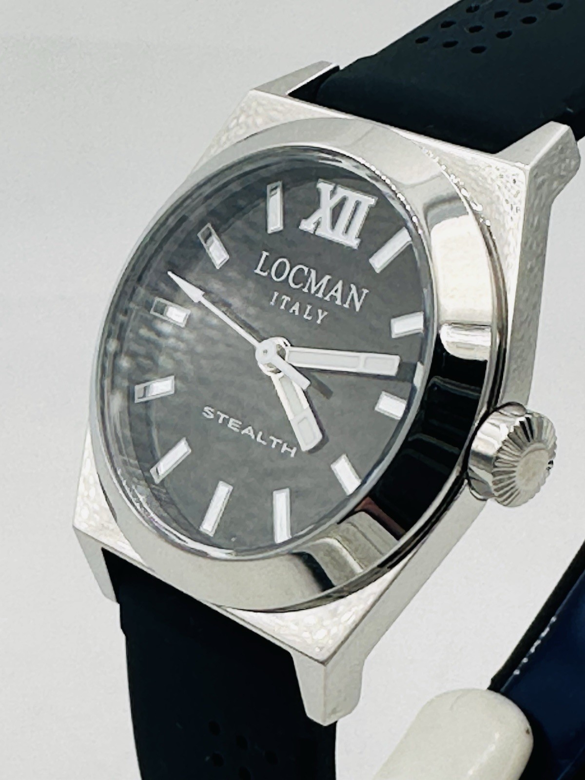 Locman Stealth Lady 204KGK/260 34mm Rubber Quartz Watch Brand New