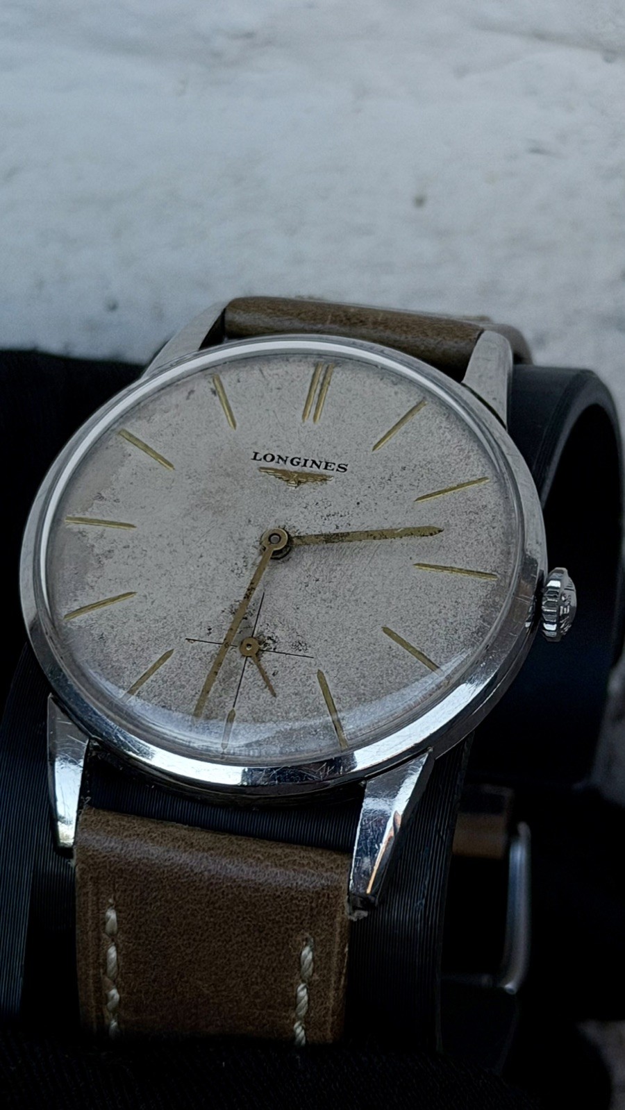 Longines Ref. 8888 Cal. 30L 35mm Steel Manual Wind Vintage Swiss Made