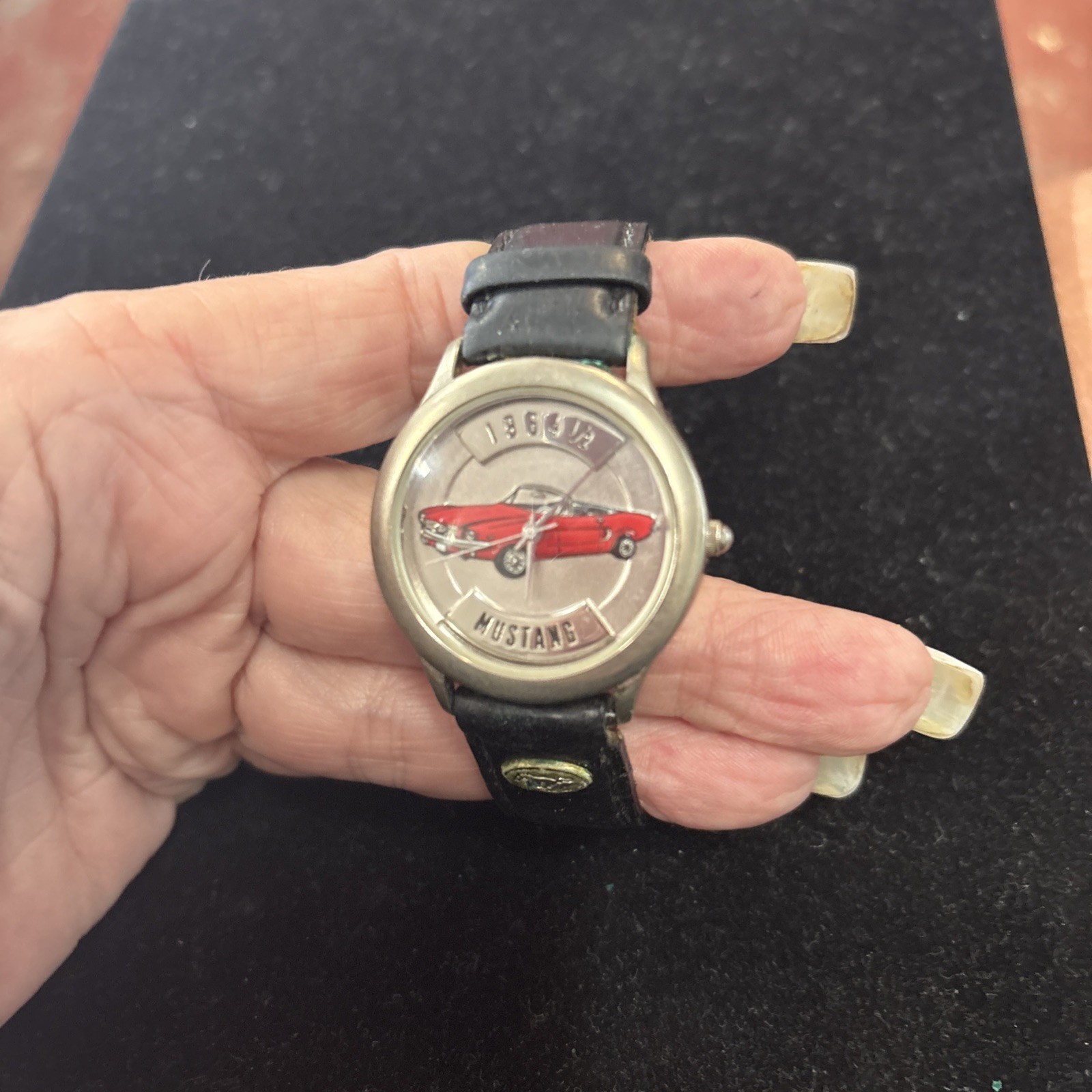 Rare 1964 1/2 Mustang Watch Highly Collectible Scare Find Vintage