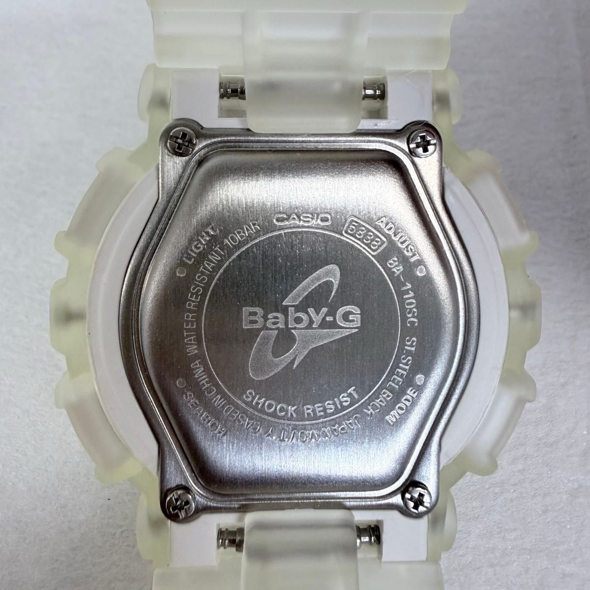 Baby G Skeleton BA 110SC 7AJF 5338