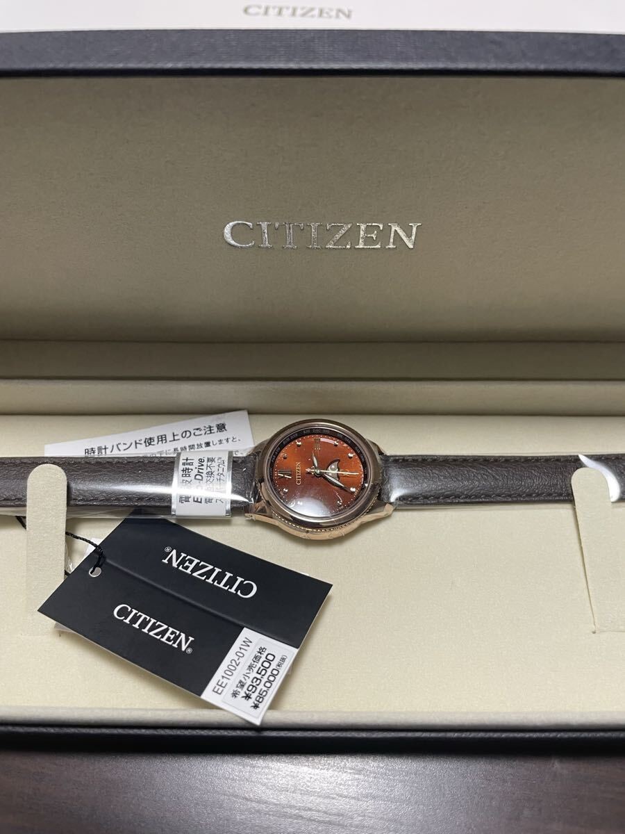 CITIZEN XC Daichi Collection Synthetic Leather Band EE1002 01W (Brown) New