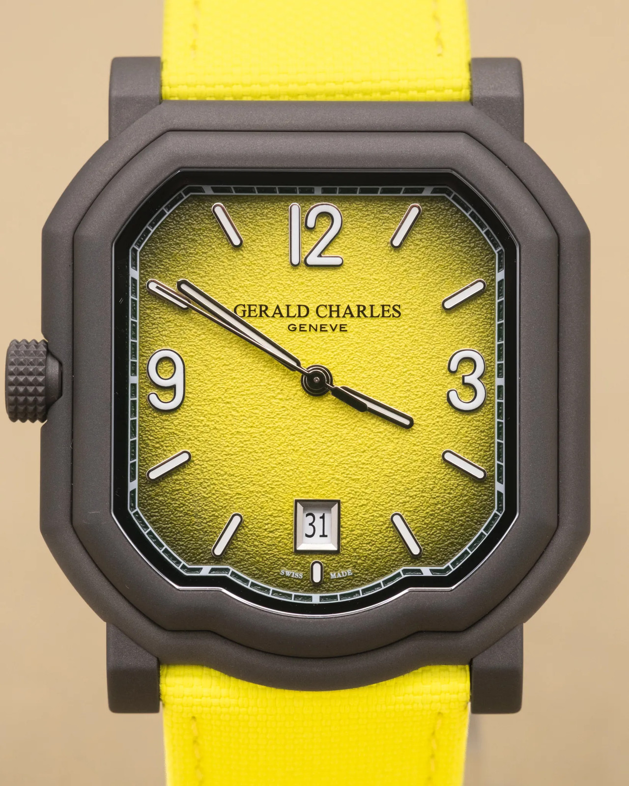 2026 Gerald Charles Maestro GC Sport Tennis Yellow Dial Complete