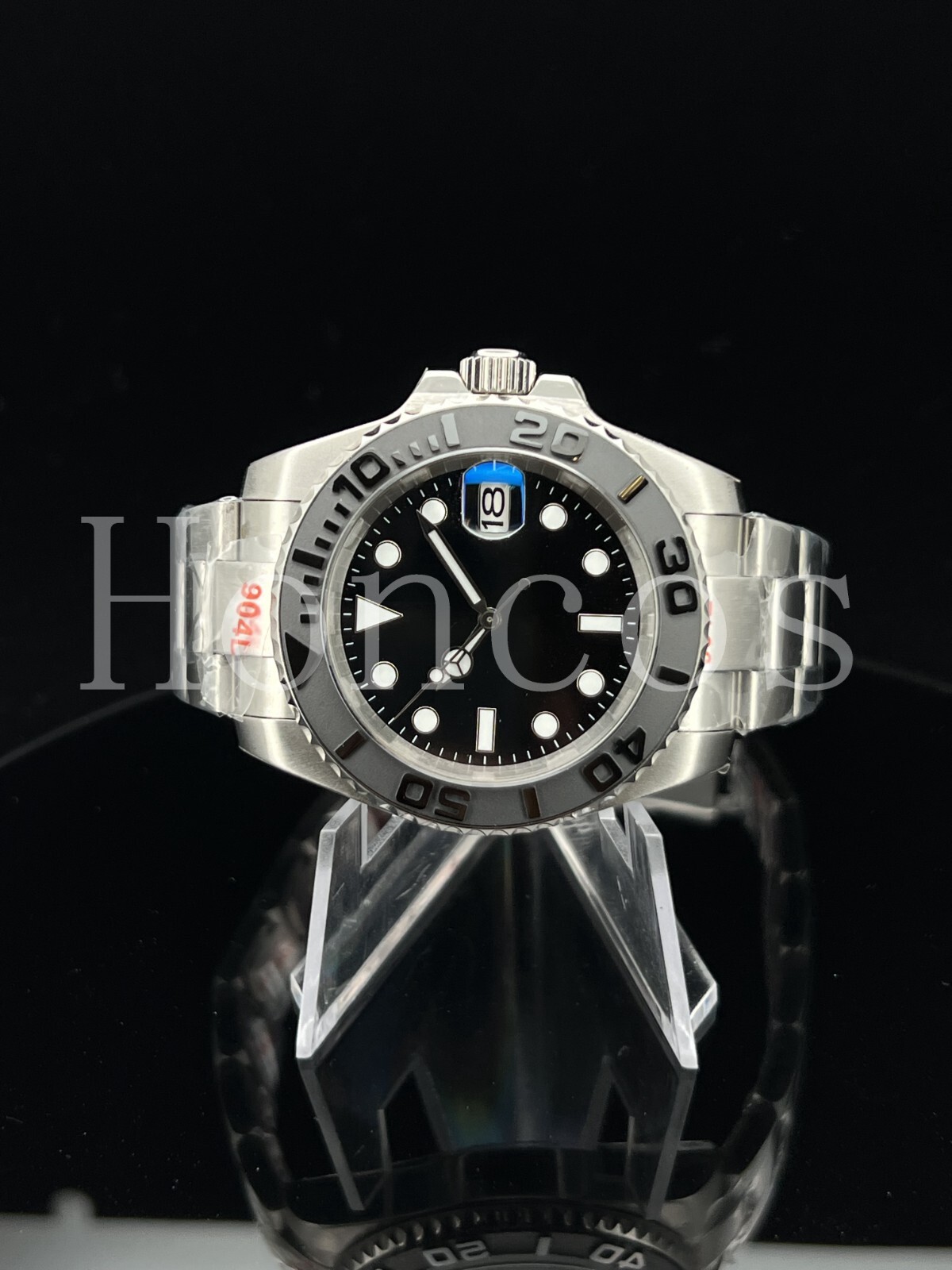 Custom Made MODS YM Style Watch SKX NH35 Movement Black Dial M226627-0001