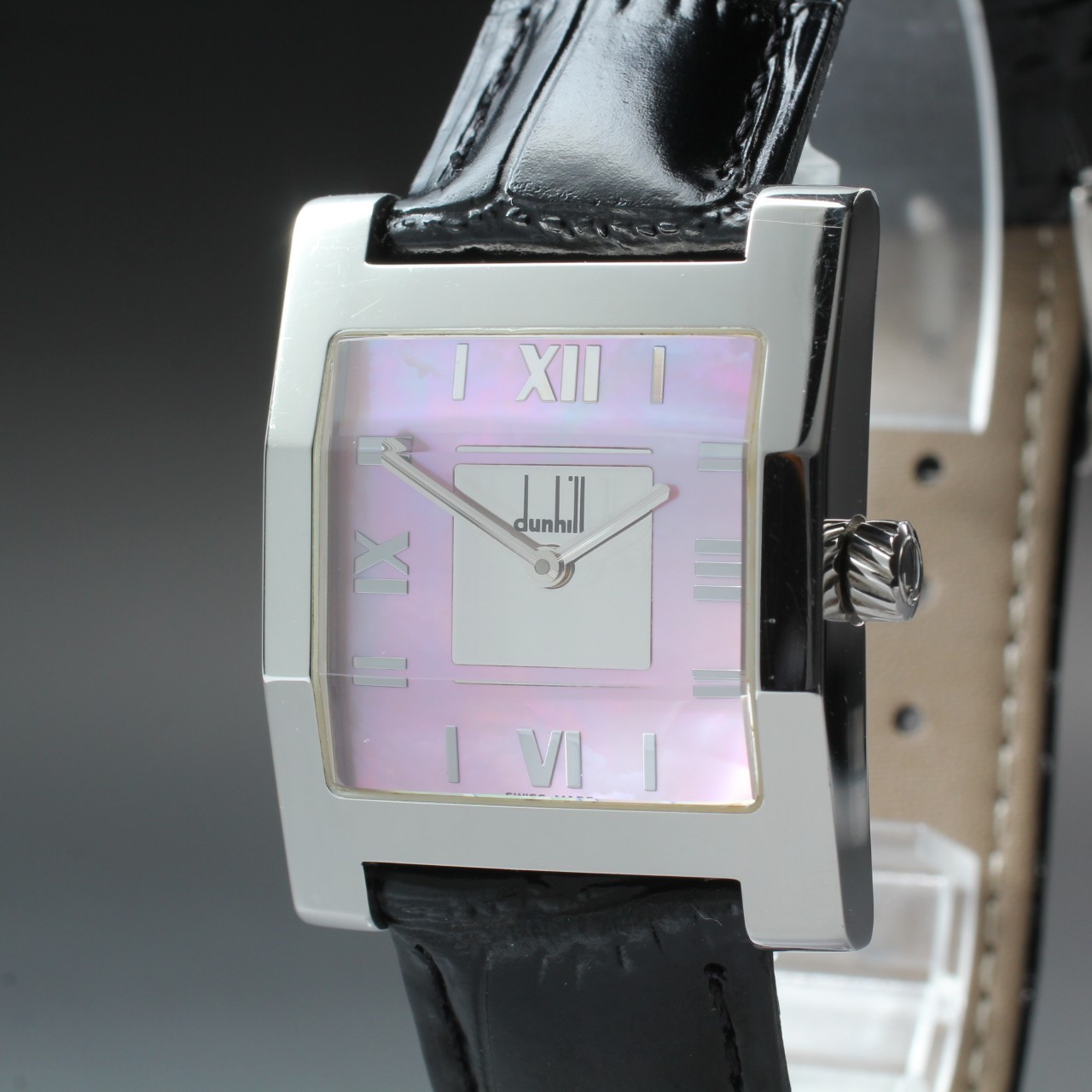[Near Mint] Dunhill Dunhillion 8022 Facet Pink Shell Men’s Quartz Watch JP #268