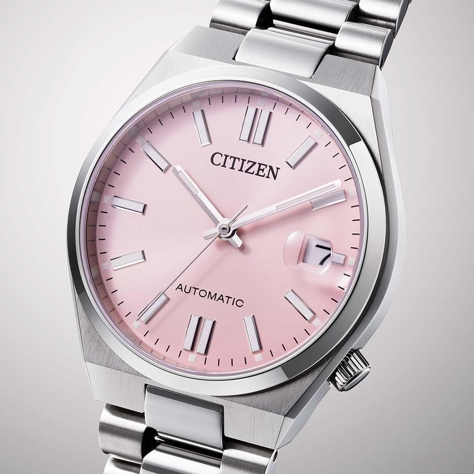 Citizen Collection NJ0200-50Z Mechanical (Automatic) Pastel Pink Dial 37 mm
