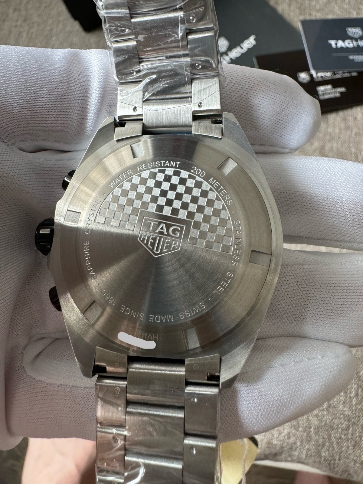 TAG Heuer Formula 1 Quartz Chronograph Grey Orange Men’s Watch CAZ101AH.BA0842