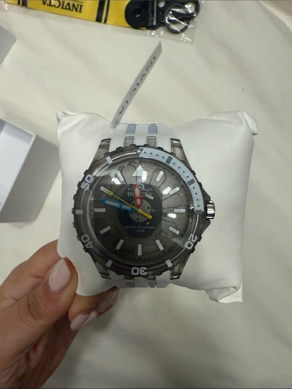 Invicta men’s Subaqua 44 mm 69448 Chromamode Watch with Multicolor Hands