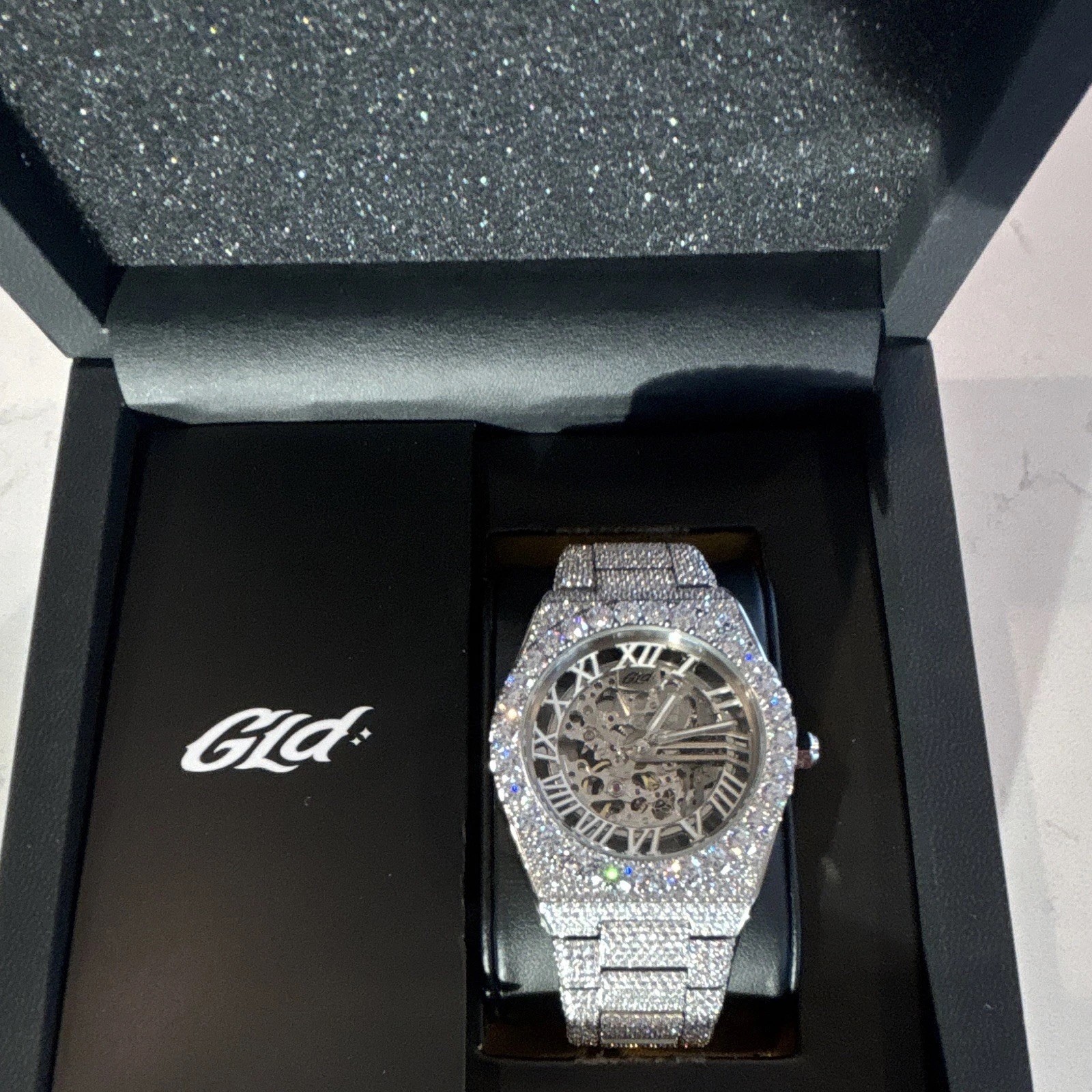 GLD Alpha Era Automatic Series 5ATM CZ Stones w/ Box