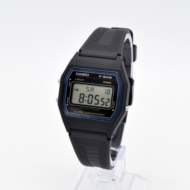CASIO Collection F-84W-1QJH Black