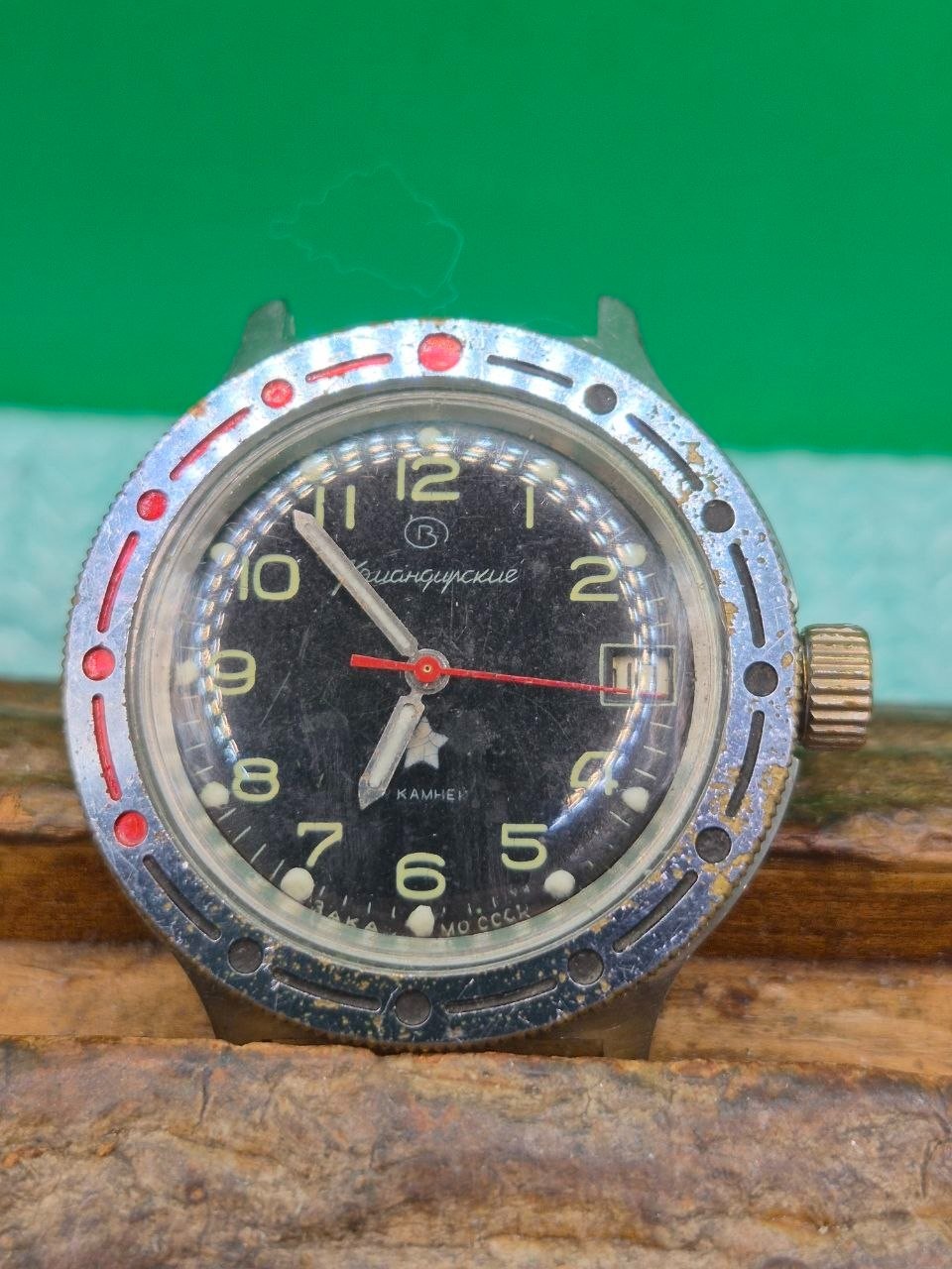 Soviet Vintage Vostok Amphibian Men’s Watch 2414A.Made In USSR.