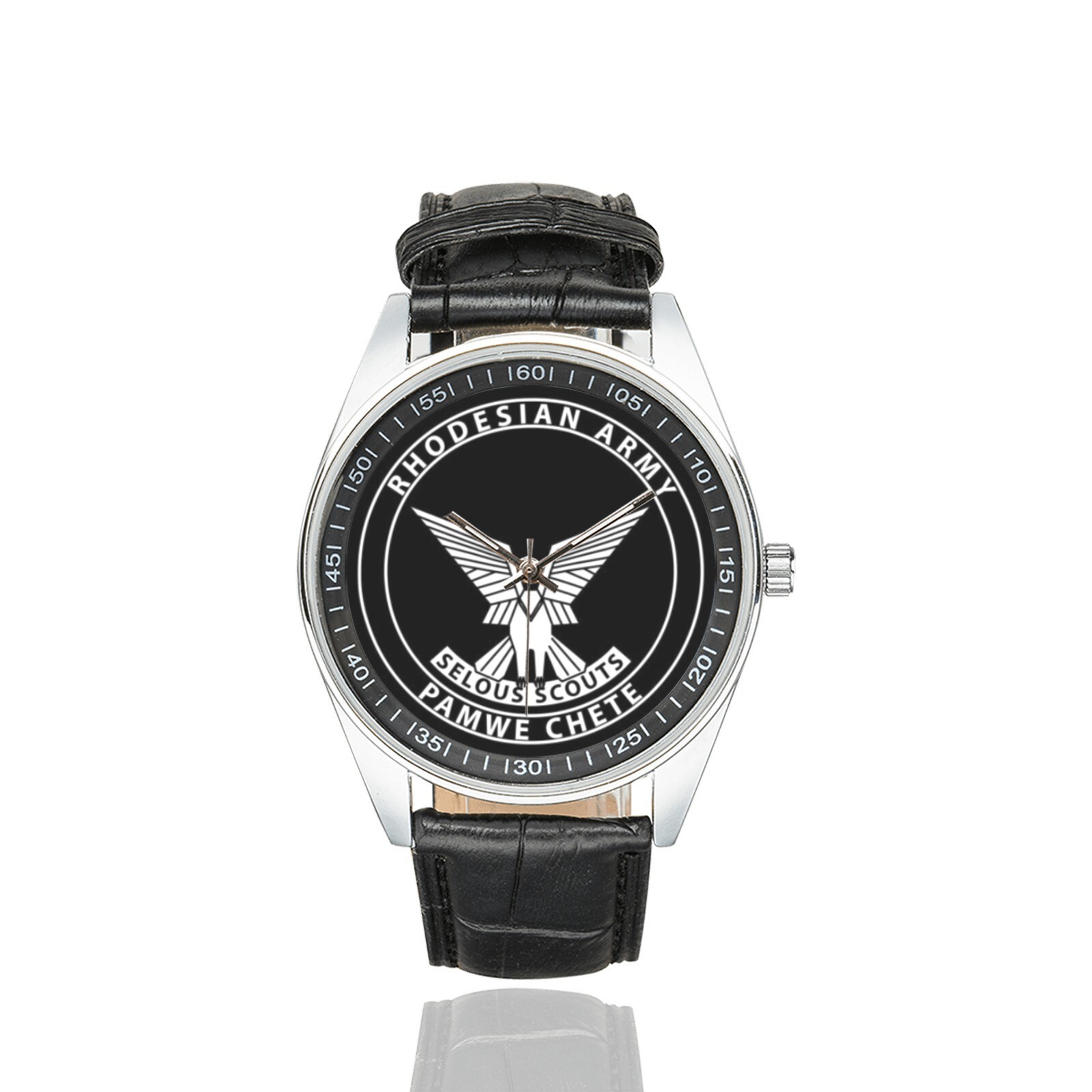 Selous Scouts Rhodesian Special Forces Logo Army Military repro Watch