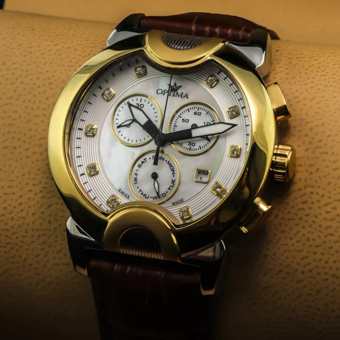 Optima – Swiss chronograph – OSC233-SGL-7 Chronograph Swiss Ronda Quartz 45.9