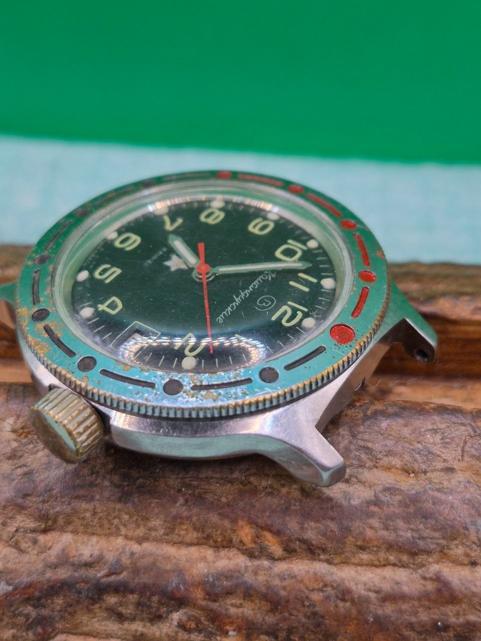 Soviet Vintage Vostok Amphibian Men’s Watch 2414A.Made In USSR.