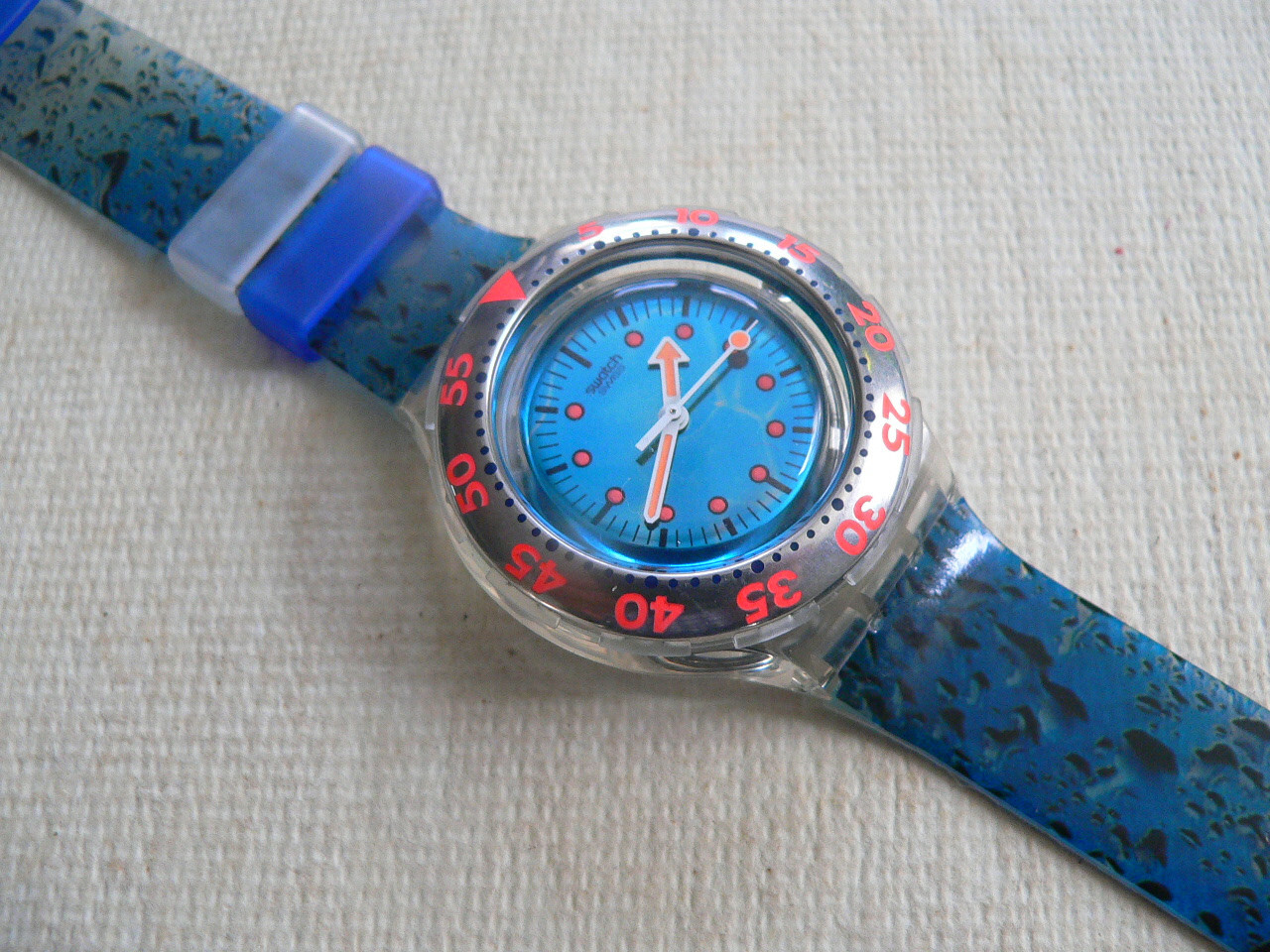 1995 Scuba 200 Swatch Watch Water Drop SDK123
