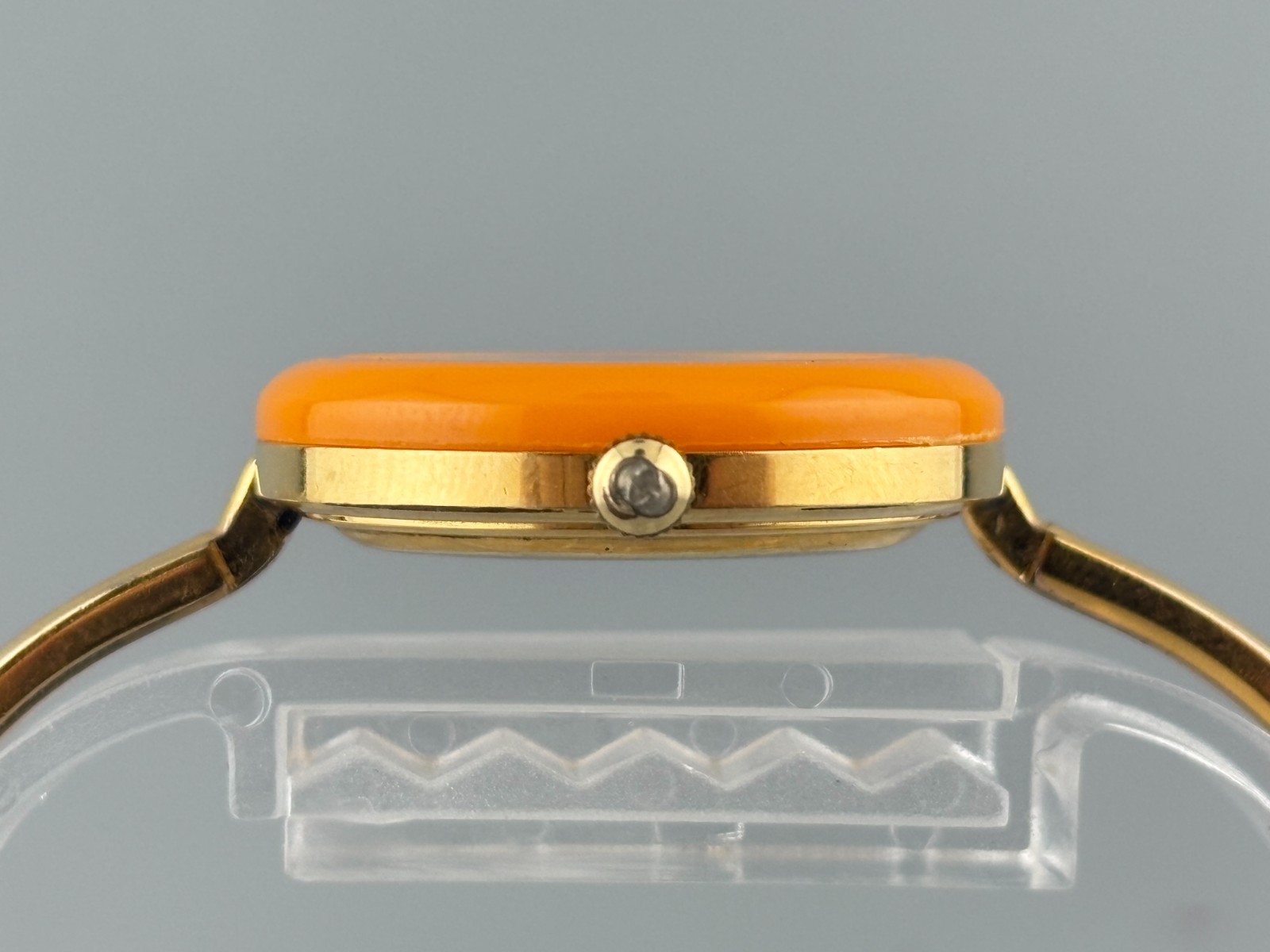 [S size Very Good] Gucci Change Bezel 11/12.2 Gold Yellow Watch Auth