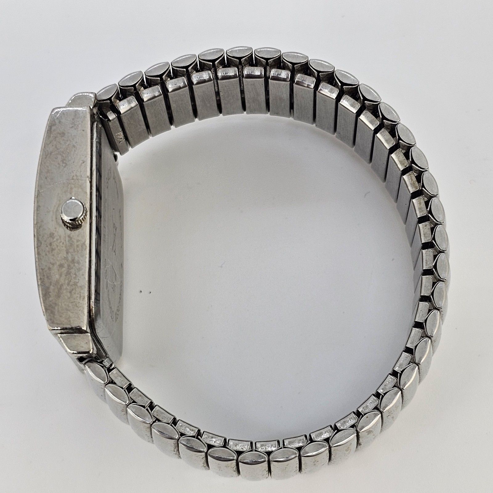 32MM Women’s Watch Gray Dial Expandable Bracelet Band 5.75″ New Battery