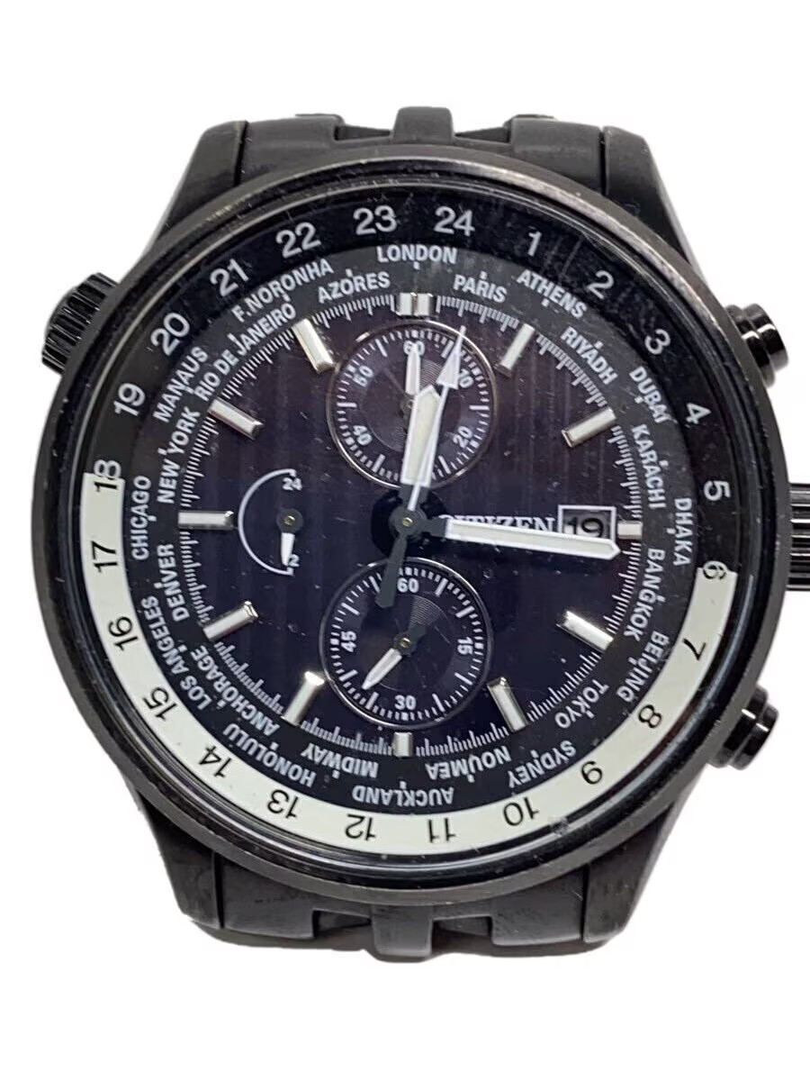 CITIZEN Smart Watch Digital Stainless Black Black SS B612 S126517