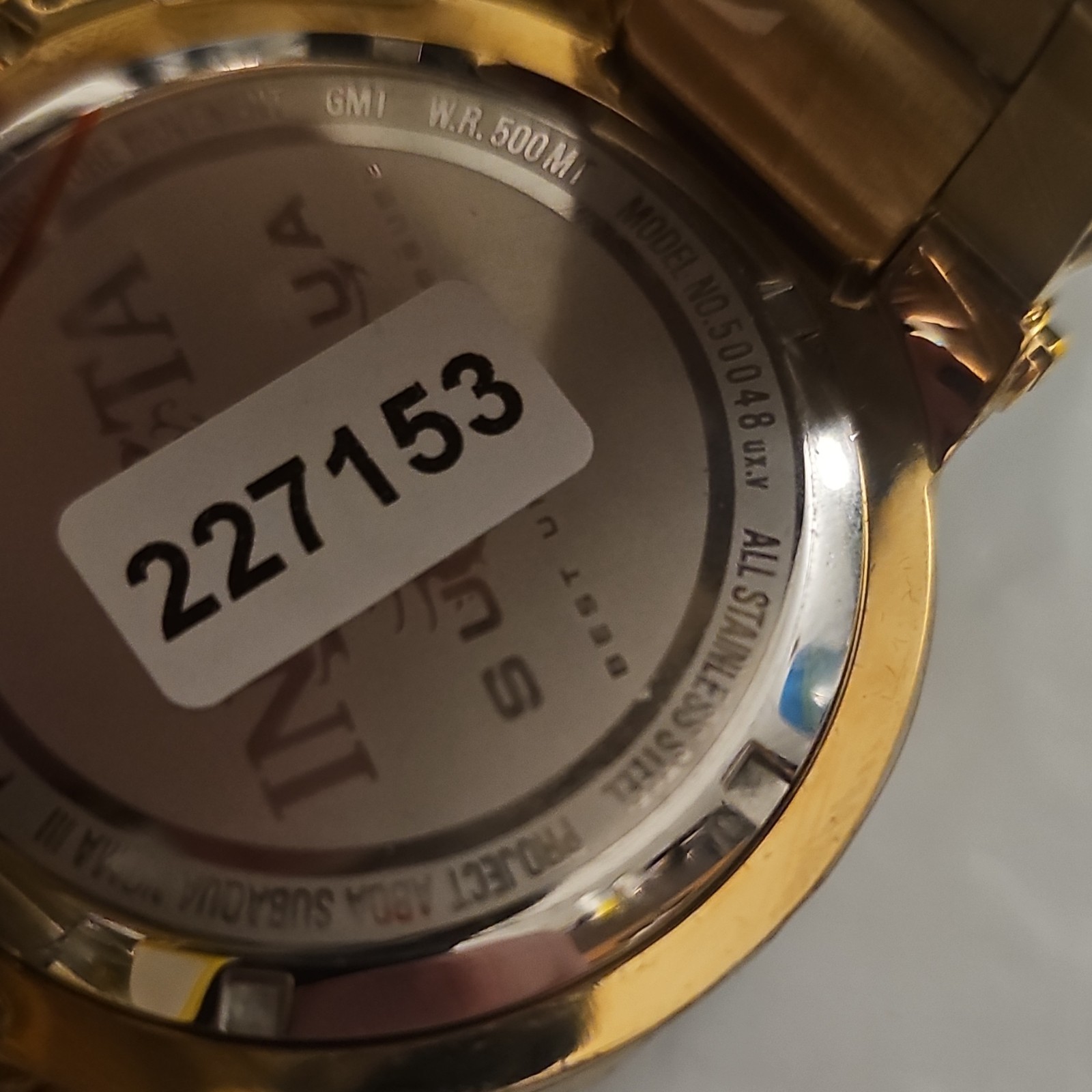 Invicta Project ABDA Sub Aqua Noma 3. W.R. 500MT Black Dial. READ DESCRIPTION.