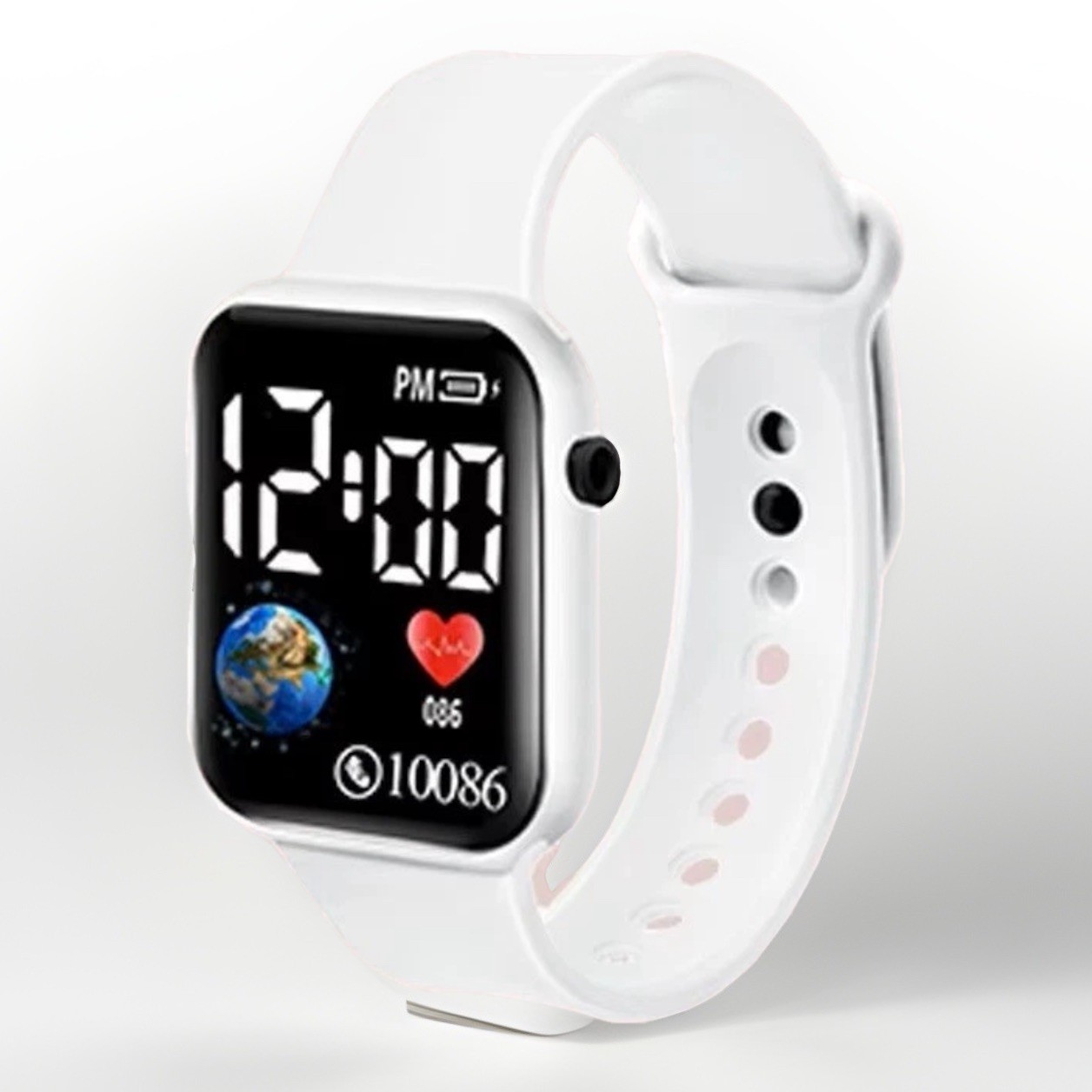 Sport LED Digital Screen Wrist Watch Men Women Unisex Boys Girls Kids Gift UK