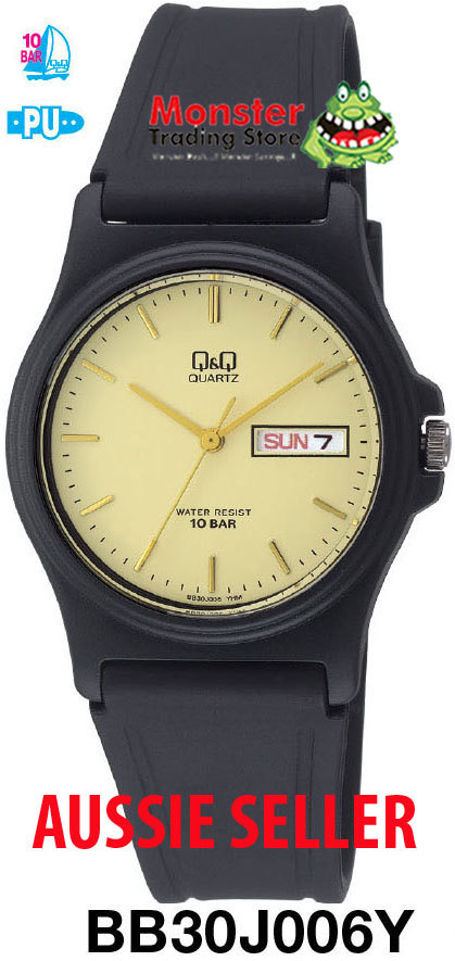 AUSSIE SELLER GENTS WATCH DIVERS STYLE CITIZEN MADE DAY & DATE BB30J006 WARRANTY