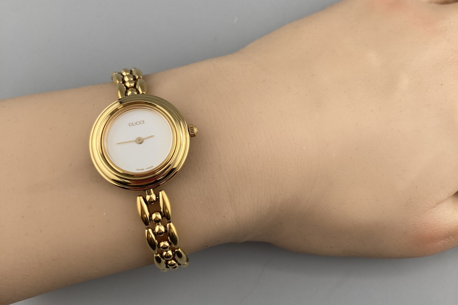 Boxed [Near MINT] GUCCI 11/12.2 Change Bezel 6 Colors Women’s Quartz Watch JAPAN