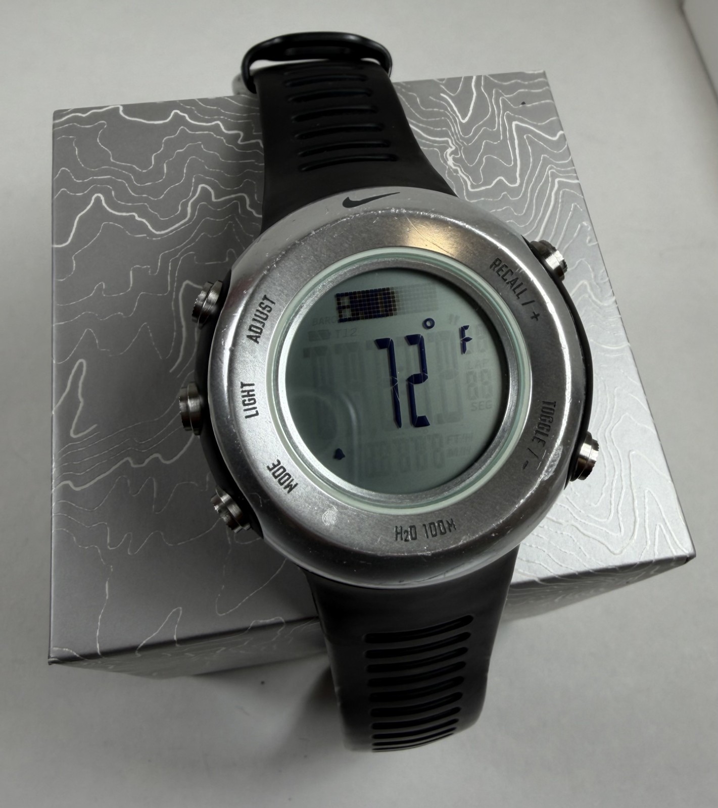 Vintage Nike Oregon Series Altimeter Watch WA0019