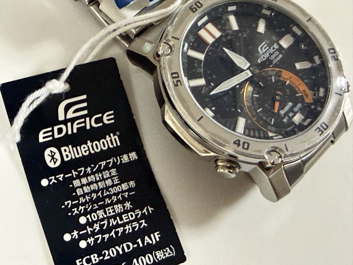 New Regular 26 400 yen Casio Edifice ECB 20YD 1AJF High Performance Metal Chrono