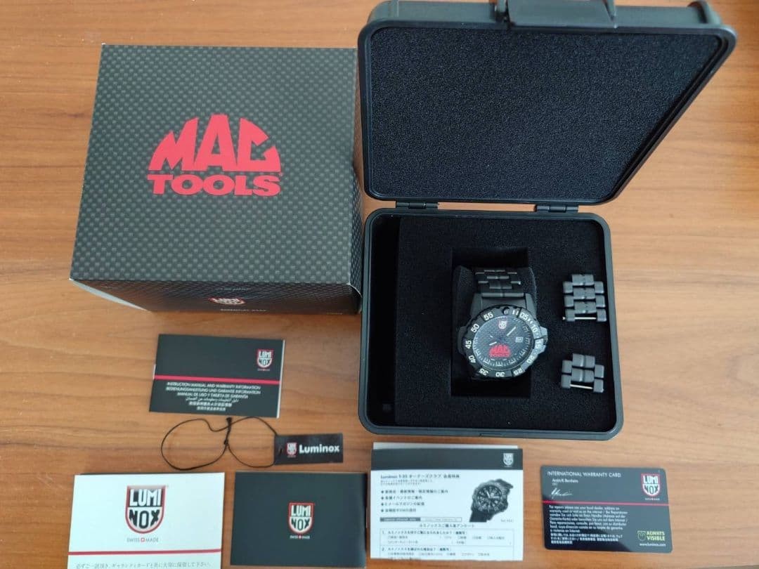LUMINOX Master Carbon SEAL 3801 Mactools Limited Edition Watch