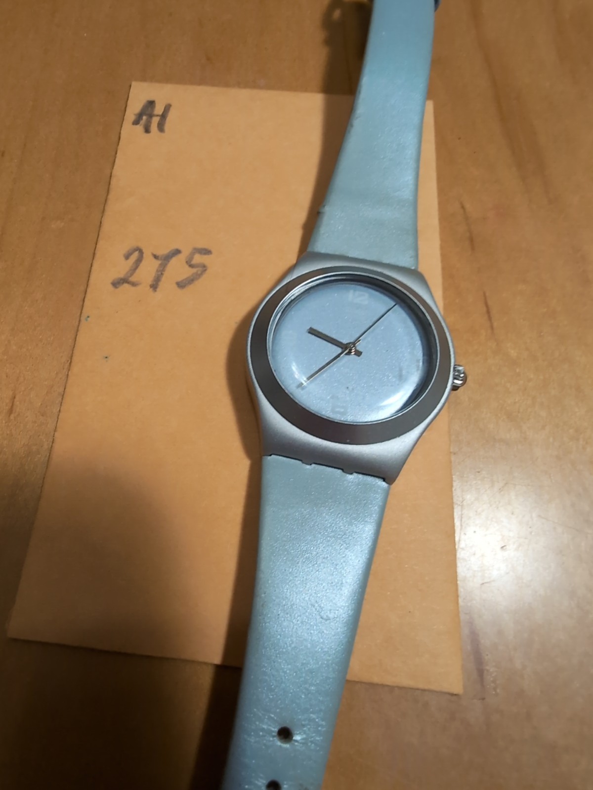 Swatch Irony Aluminum Falling Star Gray Silver Dial AG 2000