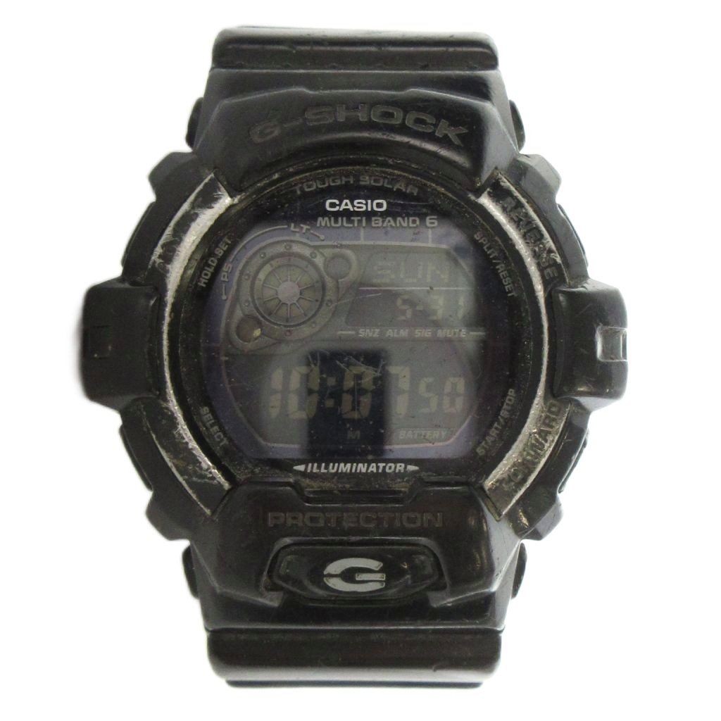 Casio G-SHOCK GW-8900A-1JF Solar Multi Band 6 Digital Watch Black