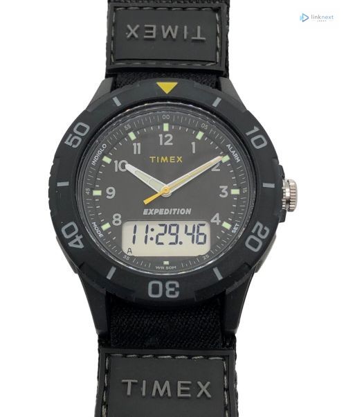 TIMEX Expedition TW4B18300 Men’s Analog-Digital Watch Black