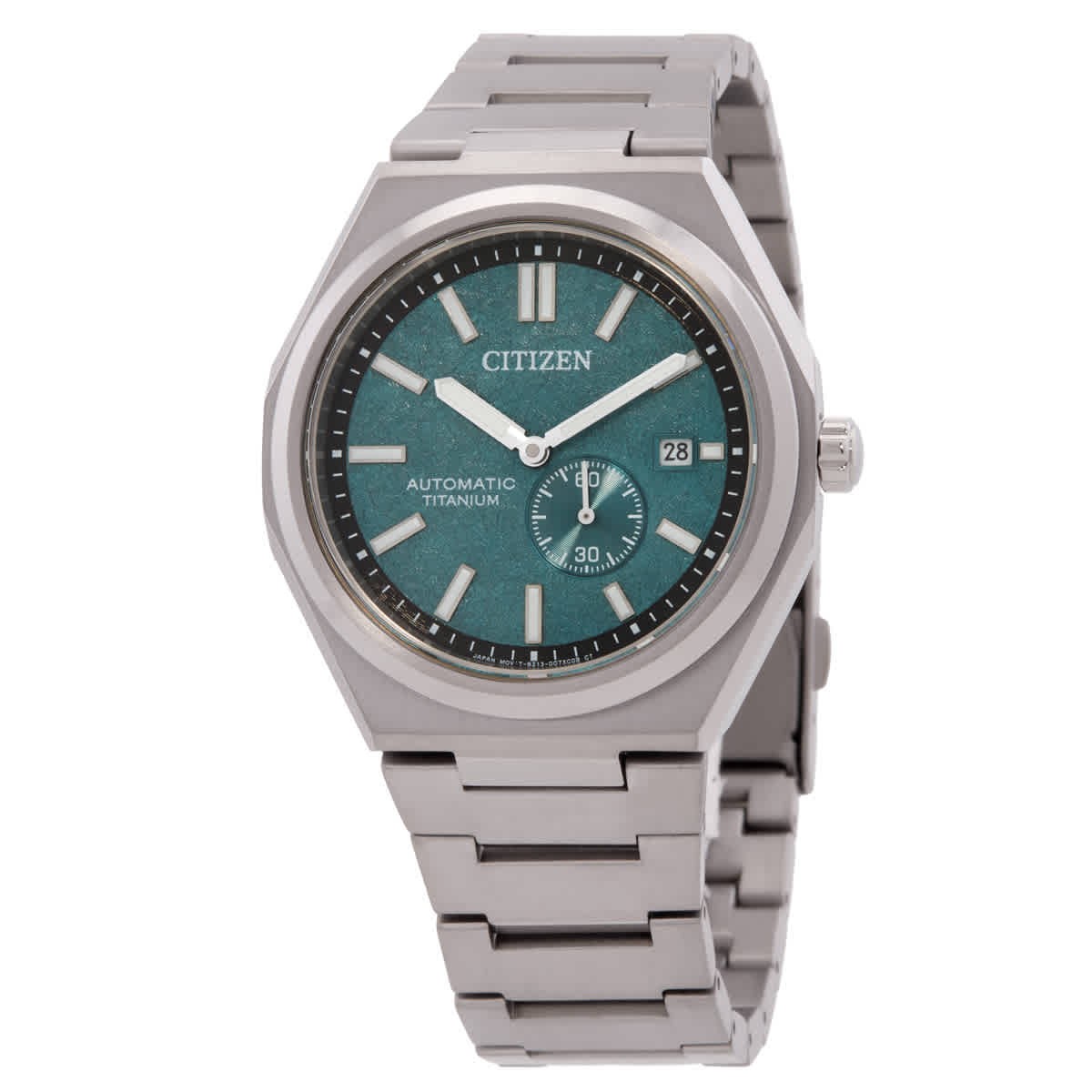 Citizen Zenshin Automatic Green Dial Men’s Watch NJ0180-80X