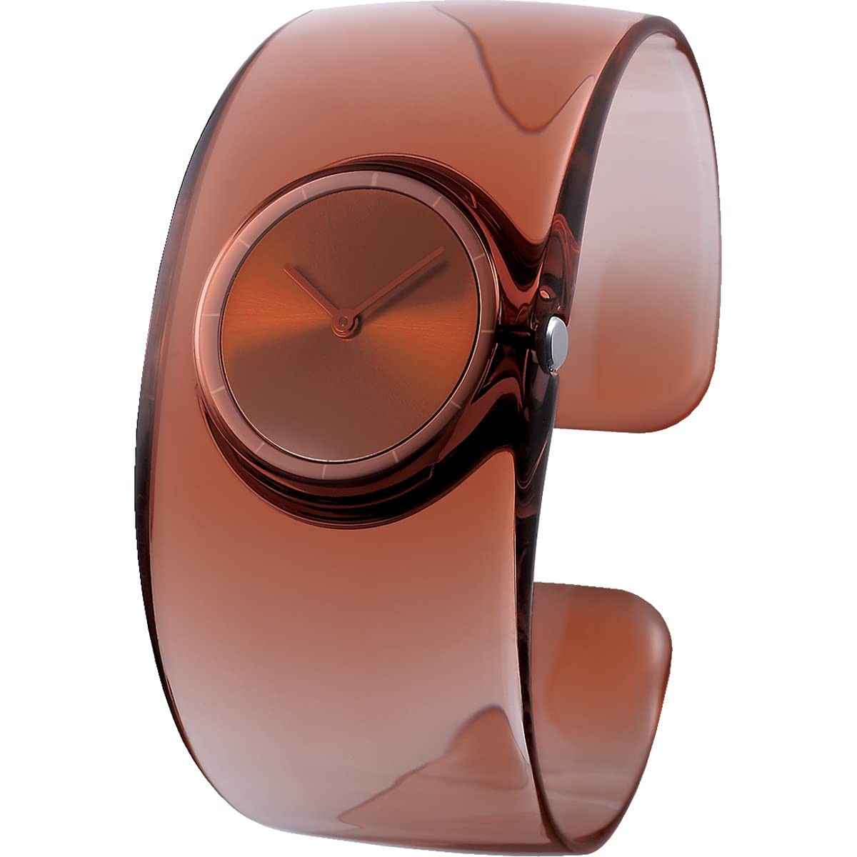 Unused ISSEY MIYAKE NY0W006 Brown Stainless Steel Quartz Women’s Watch in Box