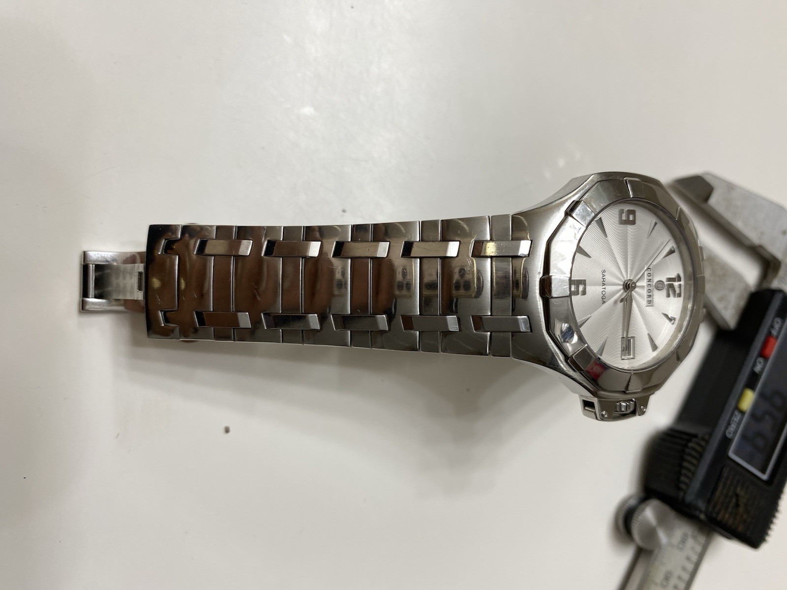 Concord Saratoga Date Swiss Made Unisex Quartz Watch