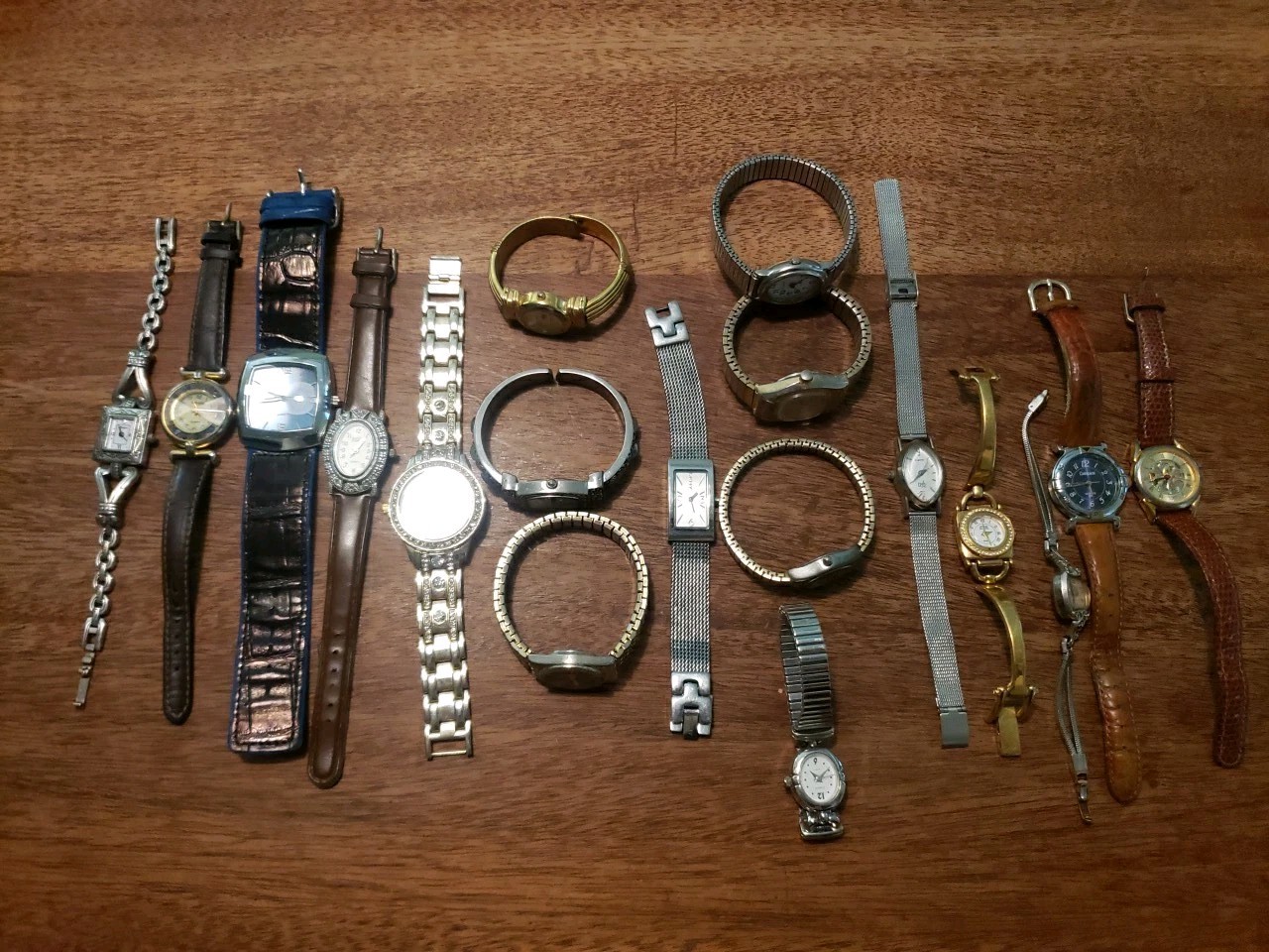 Lot Watches Brighton Paolo Carriage Anne Klein Waltham And Others As Is Untested