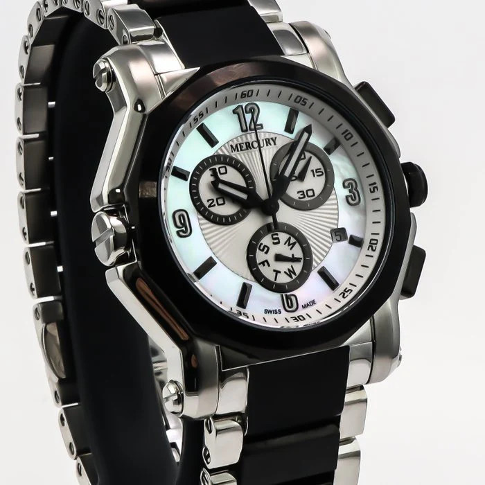 Mercury – Swiss Chronograph – ME1075-SB-7 Quartz Chronograph 42.5 mm ME1075