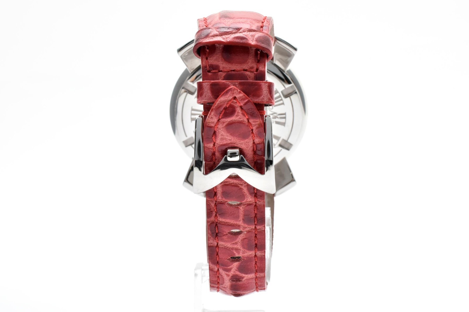 【EXC+4】GaGa MILANO Manuale 40mm 5020.5 Quartz MOP Dial Watch Leather strap Japan
