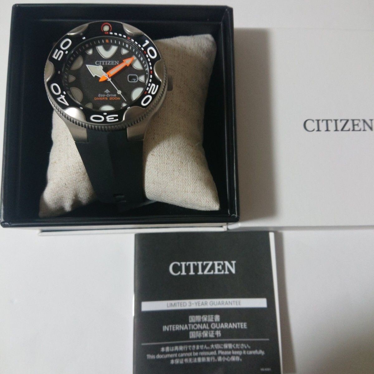 Unused Citizen Promaster Marine Series Eco-Drive Orca BN0230-04E/from Japan!!!