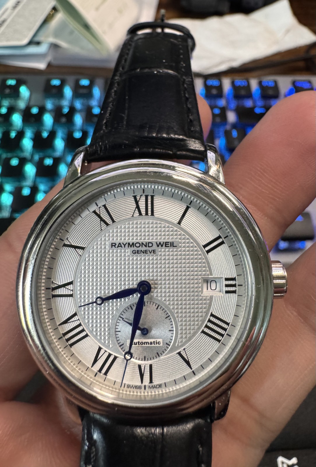 39mm Raymond Weil Maestro Watch- No box