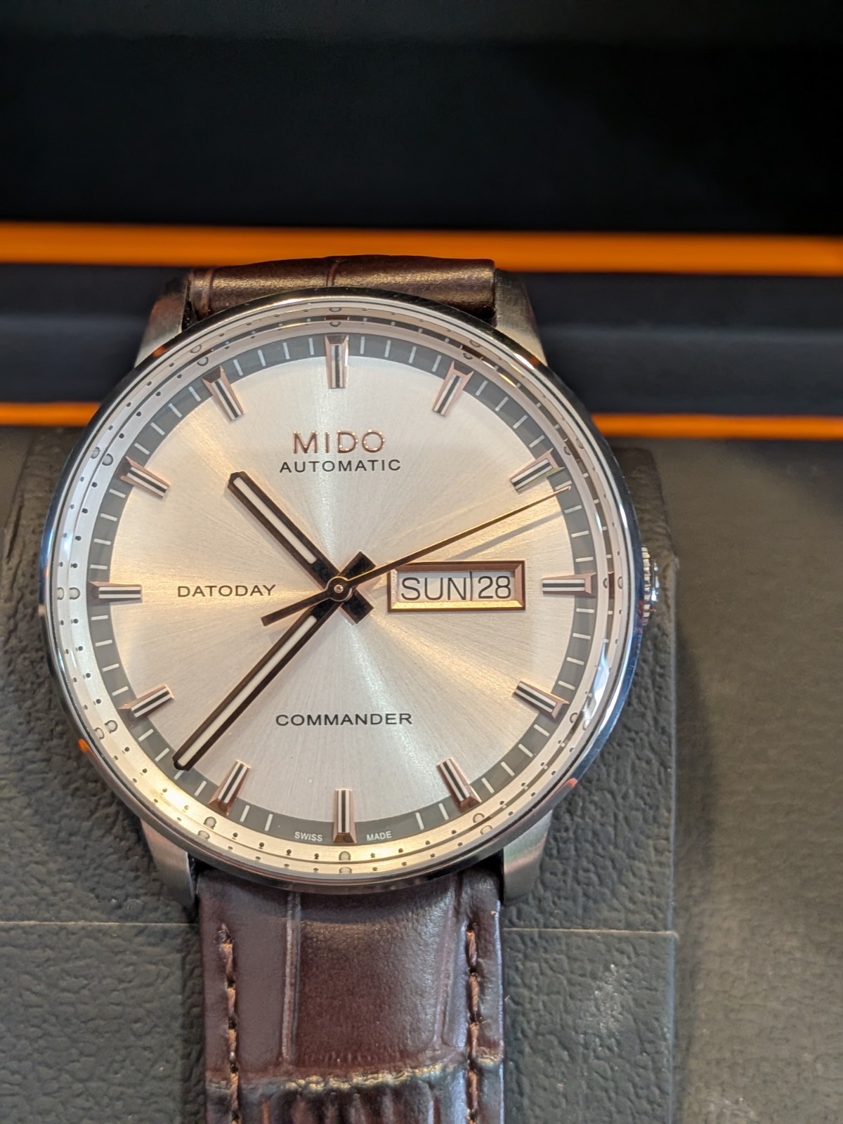 MIDO Commander II Automatic Silver Dial Men’s Watch M016.430.16.031.80