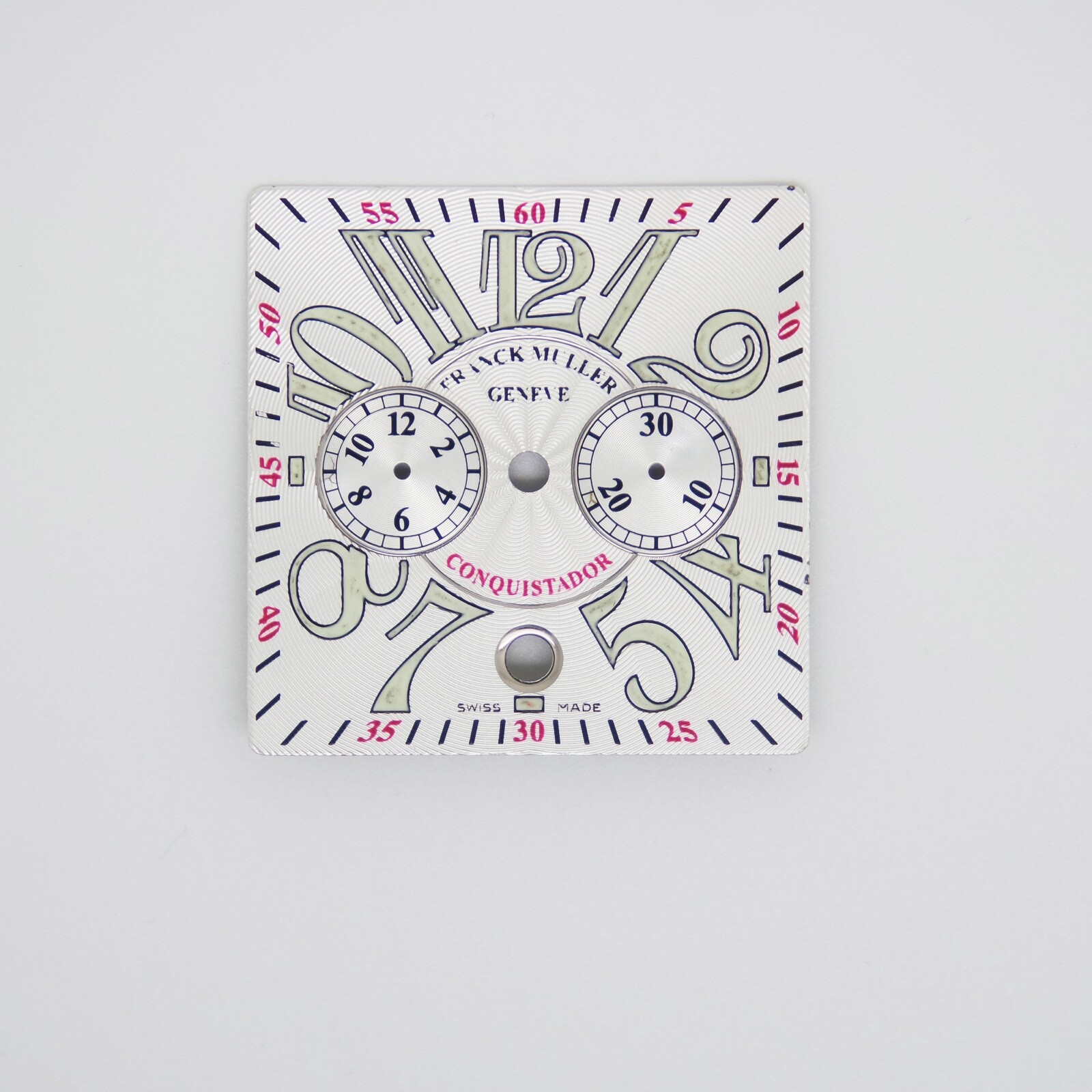 FRANCK MULLER CONQUISTADOR DIAL WHITE DIAL ORIGINAL DIAL