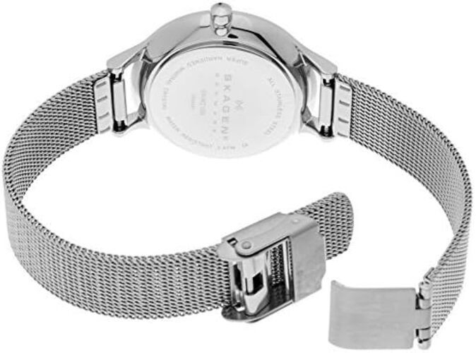SKAGEN Anita SKW2149 Silver Mesh Analog Silver Stainless Steel Quartz Watch