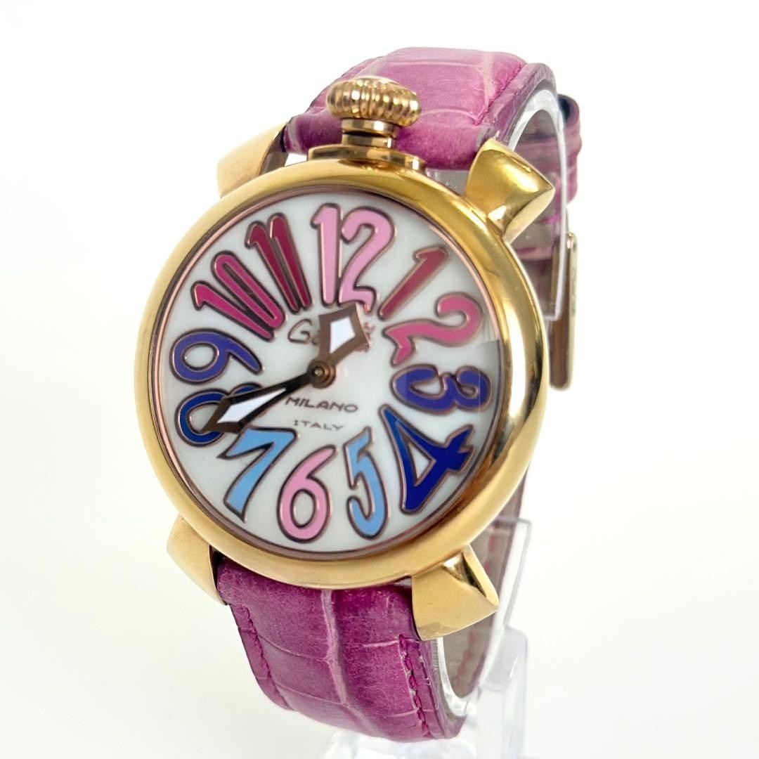 GAGA MILANO Manuale 40 Shell Dial New Batteries