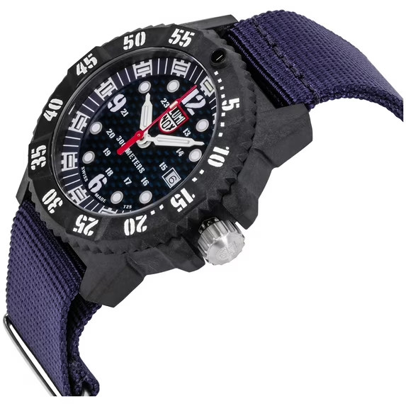 Luminox Master Carbon SEAL Limited Edition 46mm Blue Strap Men’s Watch XS.3803