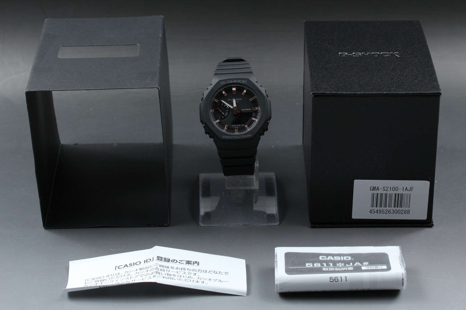 [MINT] CASIO G-SHOCK GMA-S2100 Black Analog Men’s Quartz Watch From JAPAN